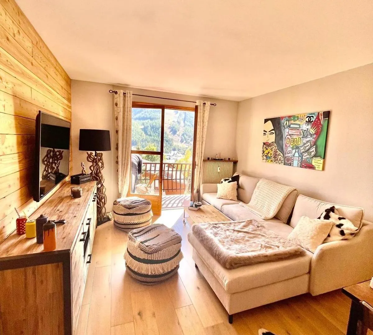 Apartment Appartement 2 Pieces Spacieux Terrasse Vues Sur Les Pistes Saint-Etienne-de-Tinee